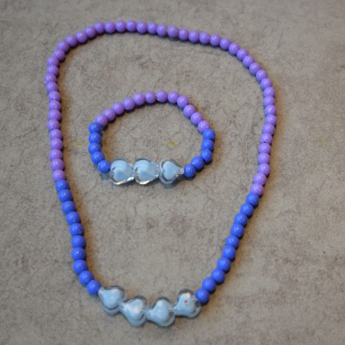 Shiny Pearl Kids Bracelet & Mala