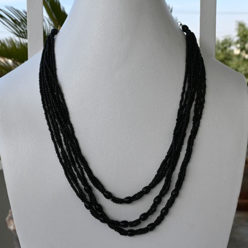 Faceted Rondelle Beads Mala