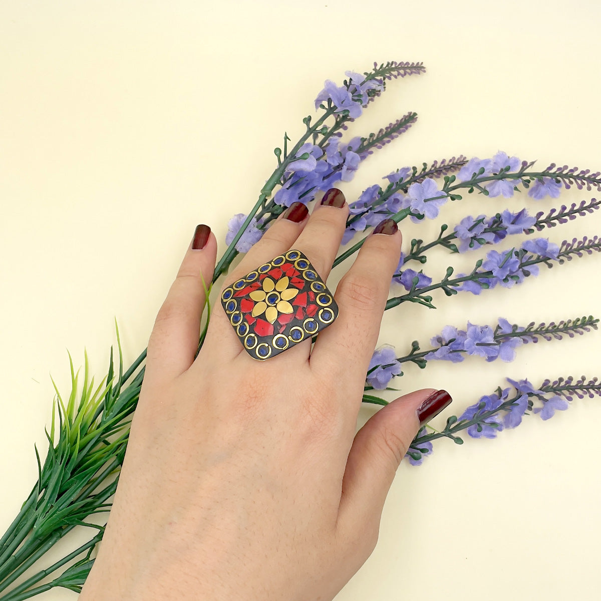 Afghani Adjustable Large Ring - Image 2