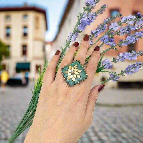Afghani Adjustable Large Ring