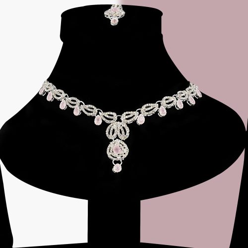 Shimmering Rhinestone Necklace